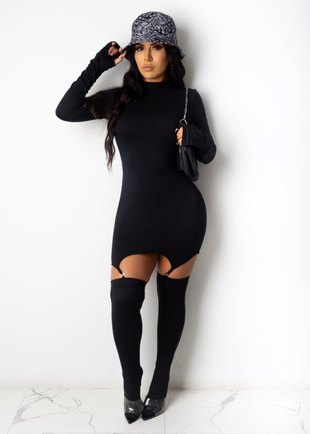 NOTHING BUT LOVE DRESS(BLACK)