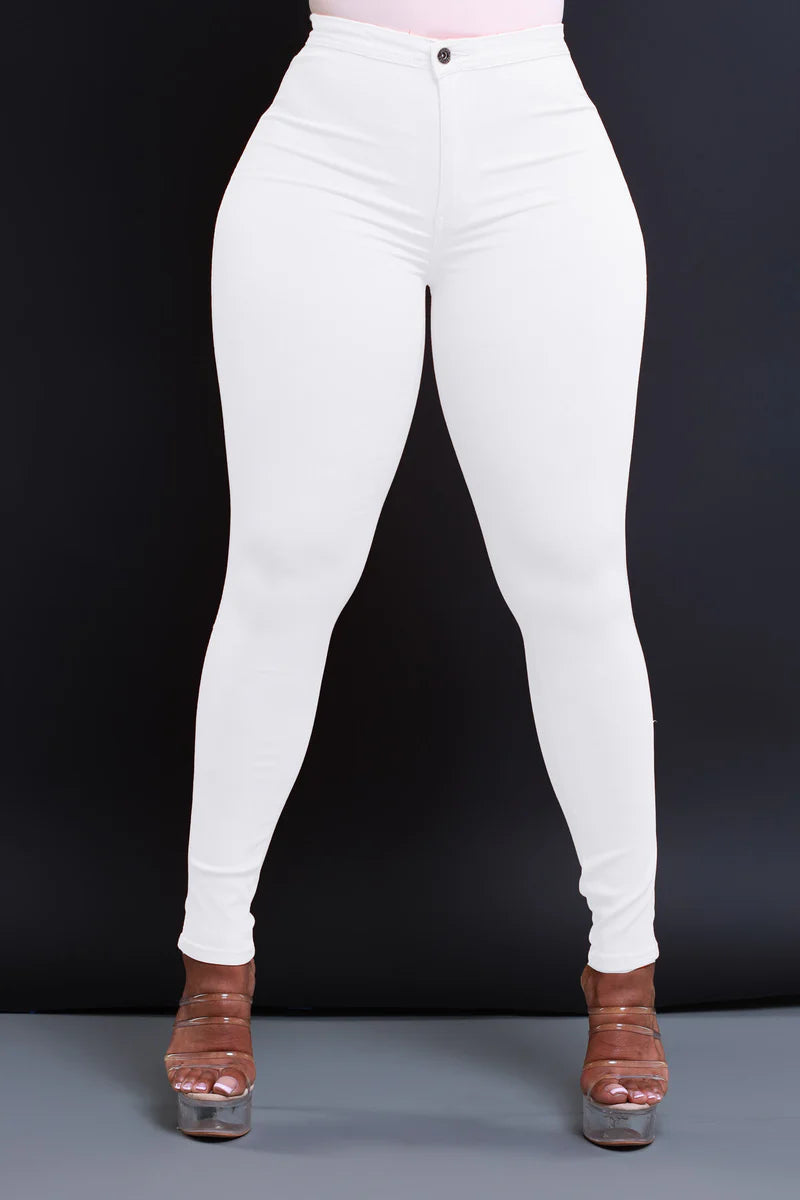 NOTHING BUT BODY JEANS (WHITE)