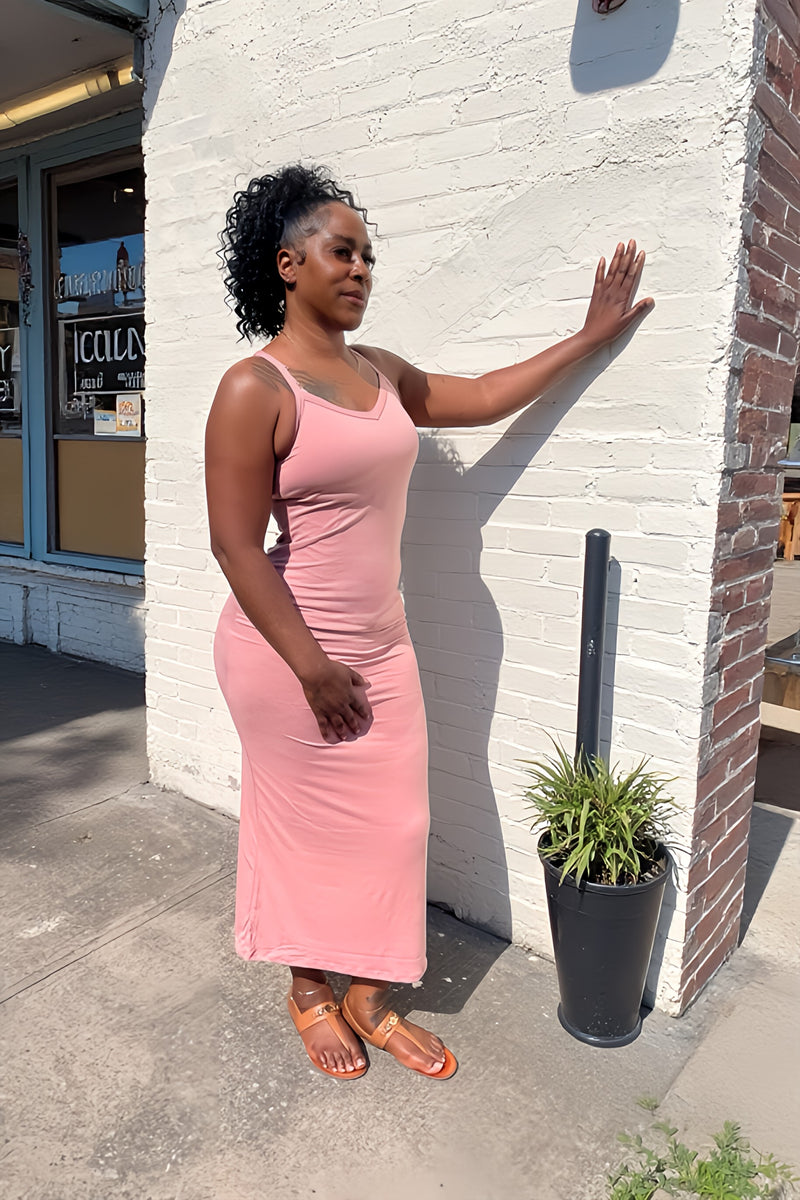 RACER BACK MAXI DRESS