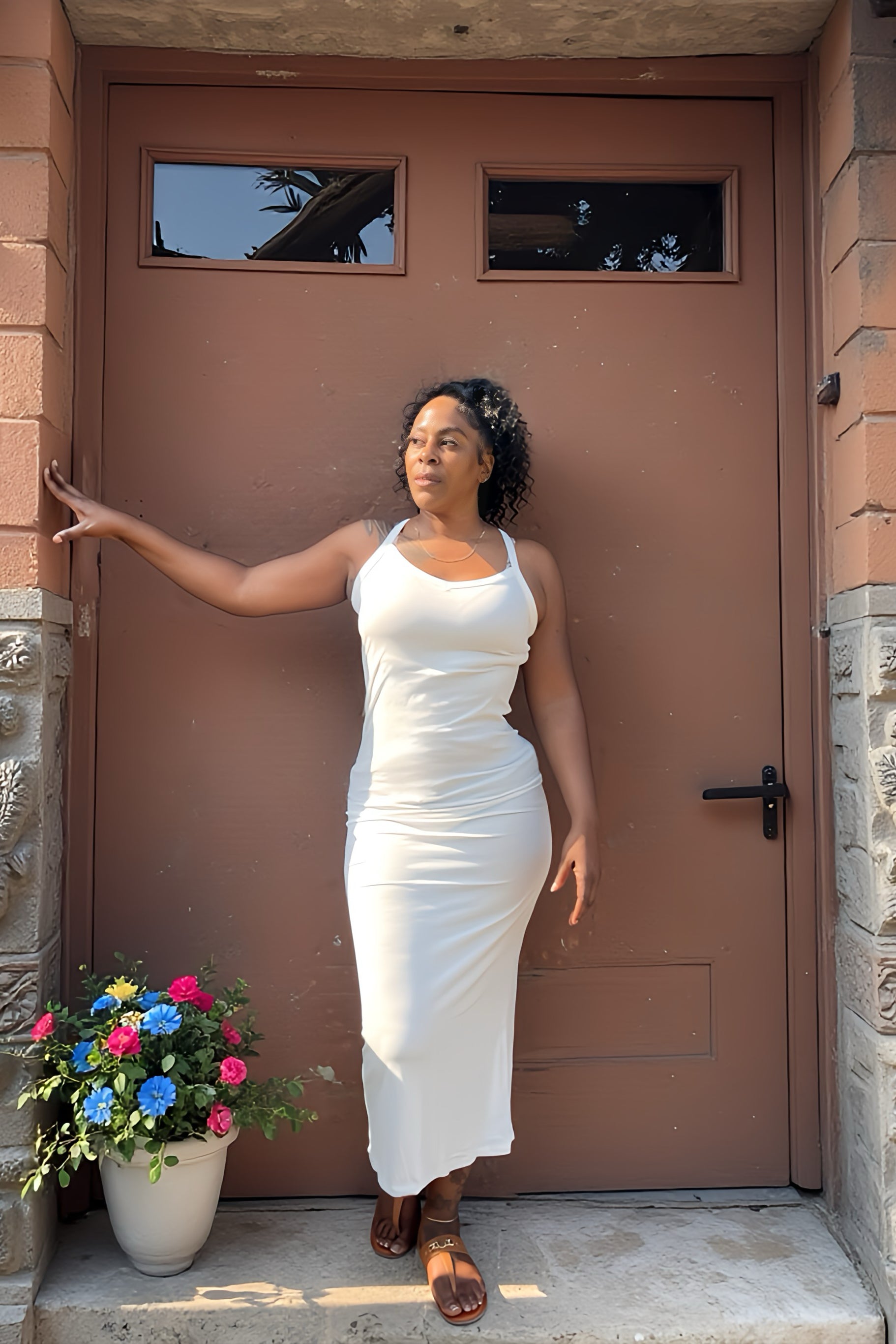 RACER BACK MAXI DRESS
