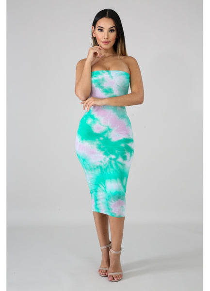 COTTON CANDY TUBE DRESS - thetrendygurl