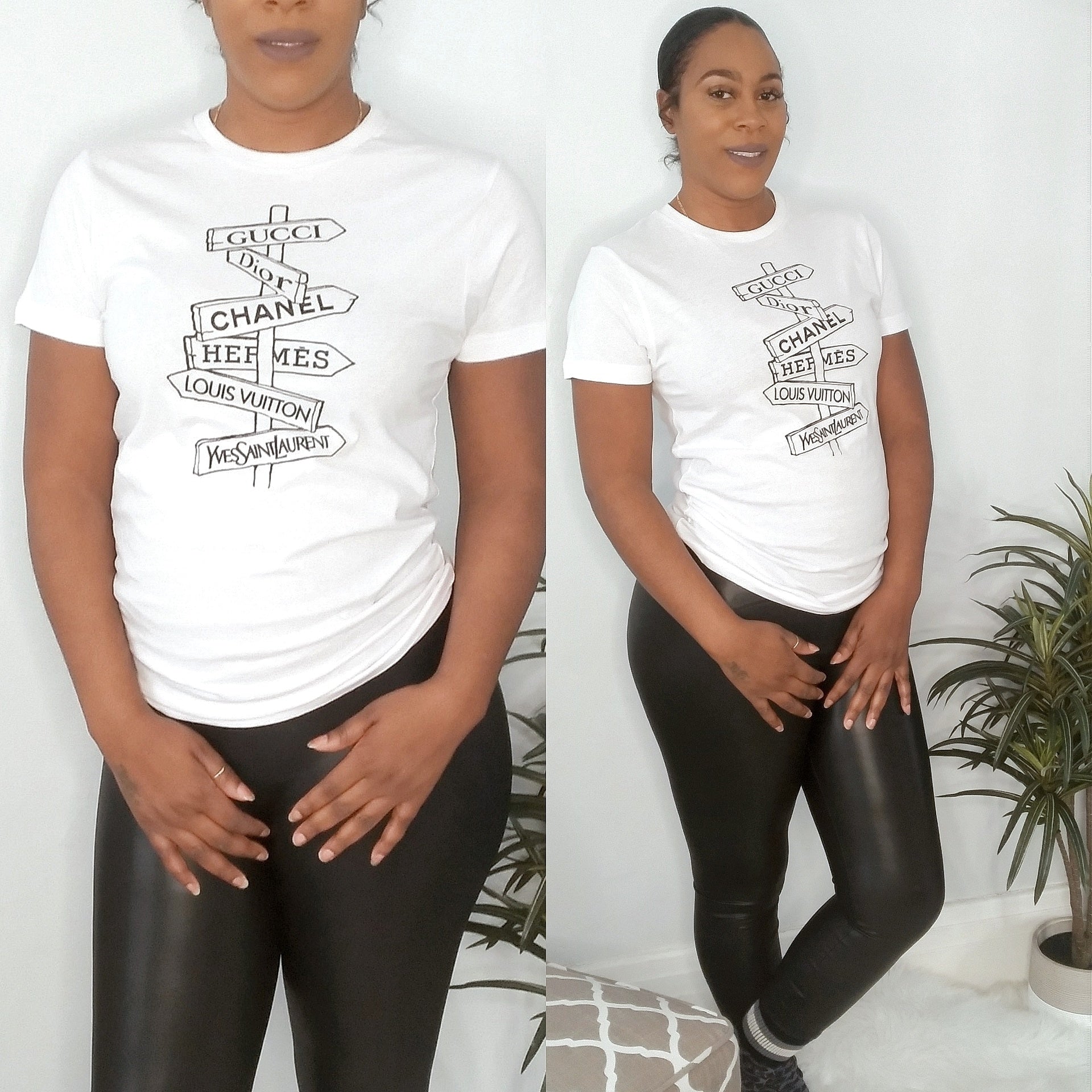 THE DESIGNER WHITE TEE