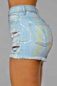 PAINT SPLASH SHORT