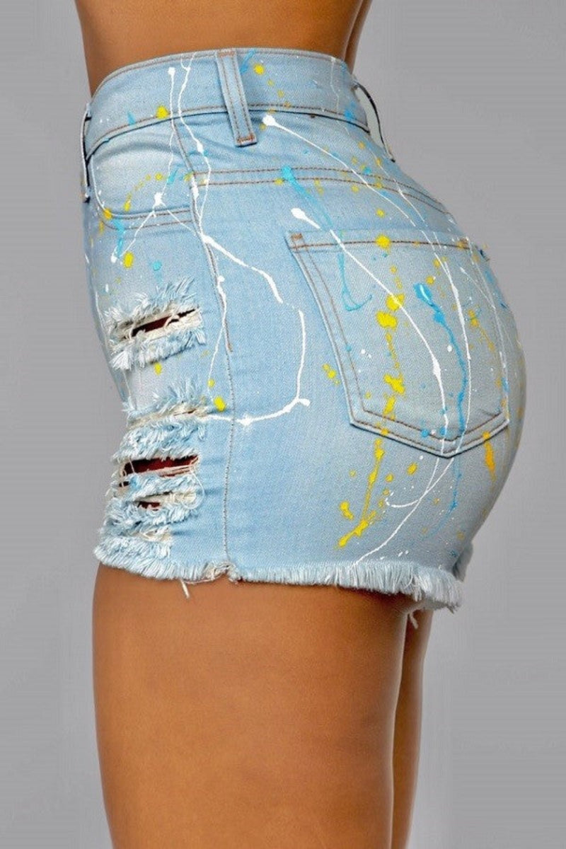 PAINT SPLASH SHORT