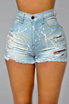 PAINT SPLASH SHORT