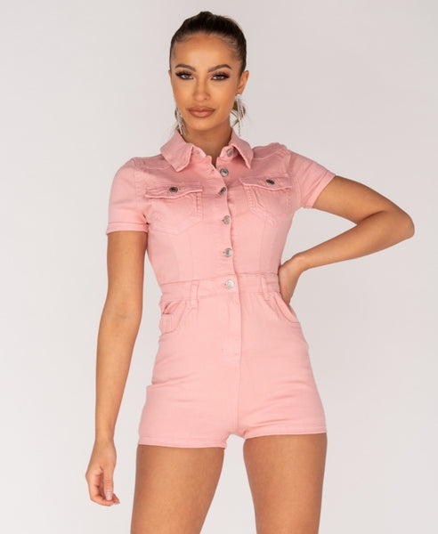 READY TO GO ROMPER (PINK)