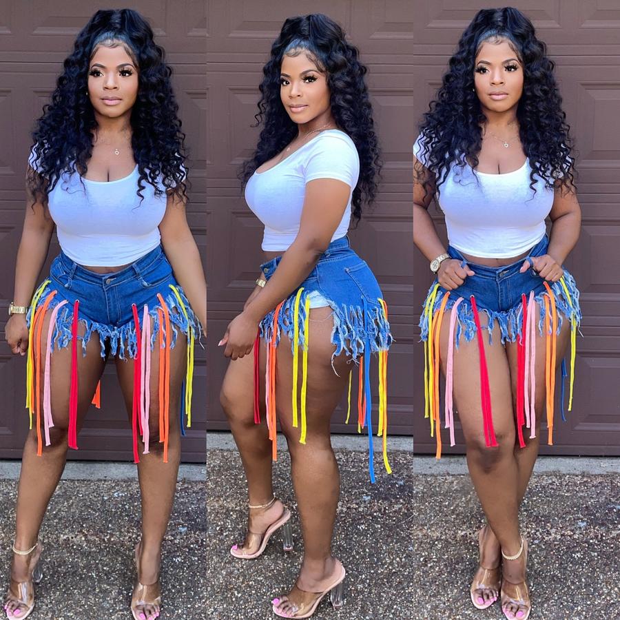 PRIDE DENIM SHORT